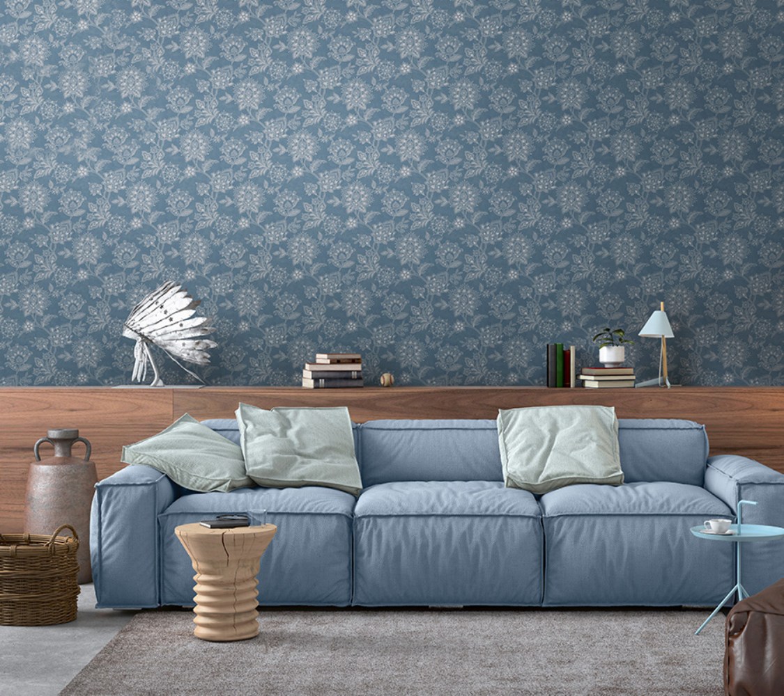 Обои WallTrend Imperial Aurora Lace Herbs IMP13021 10×1 фото в интерьере